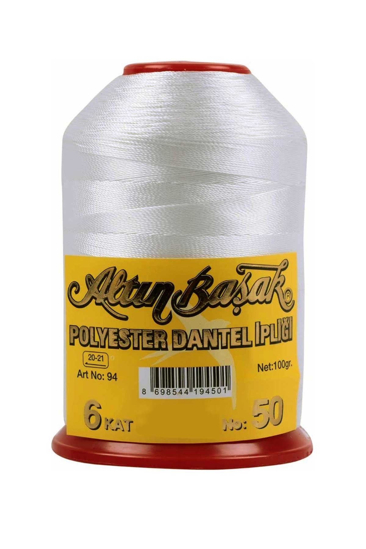 Altın Başak Polyester Dantel İpliği 50 No 