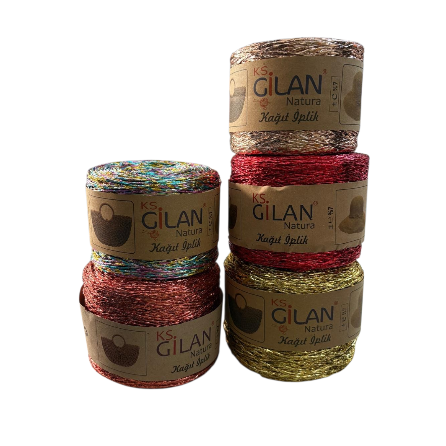 Metalik Kağıt İp (250 ±7 g)