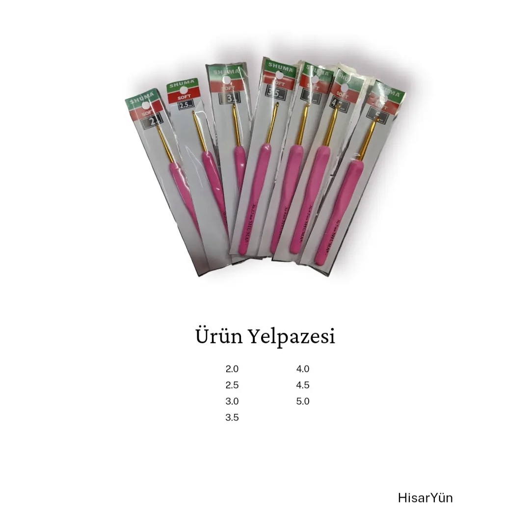 Shuma Yün Tığı Pembe Serisi 2